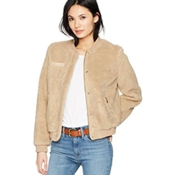 Levis Sherpa Teddy Bomber Jacket 